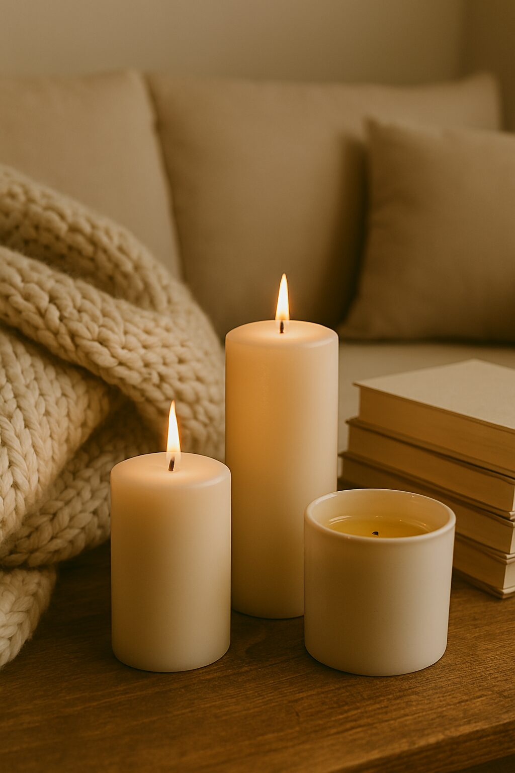 Decoración Creadora de Ambiente: 7 Ideas con Velas para un Hogar Minimalista y Acogedor